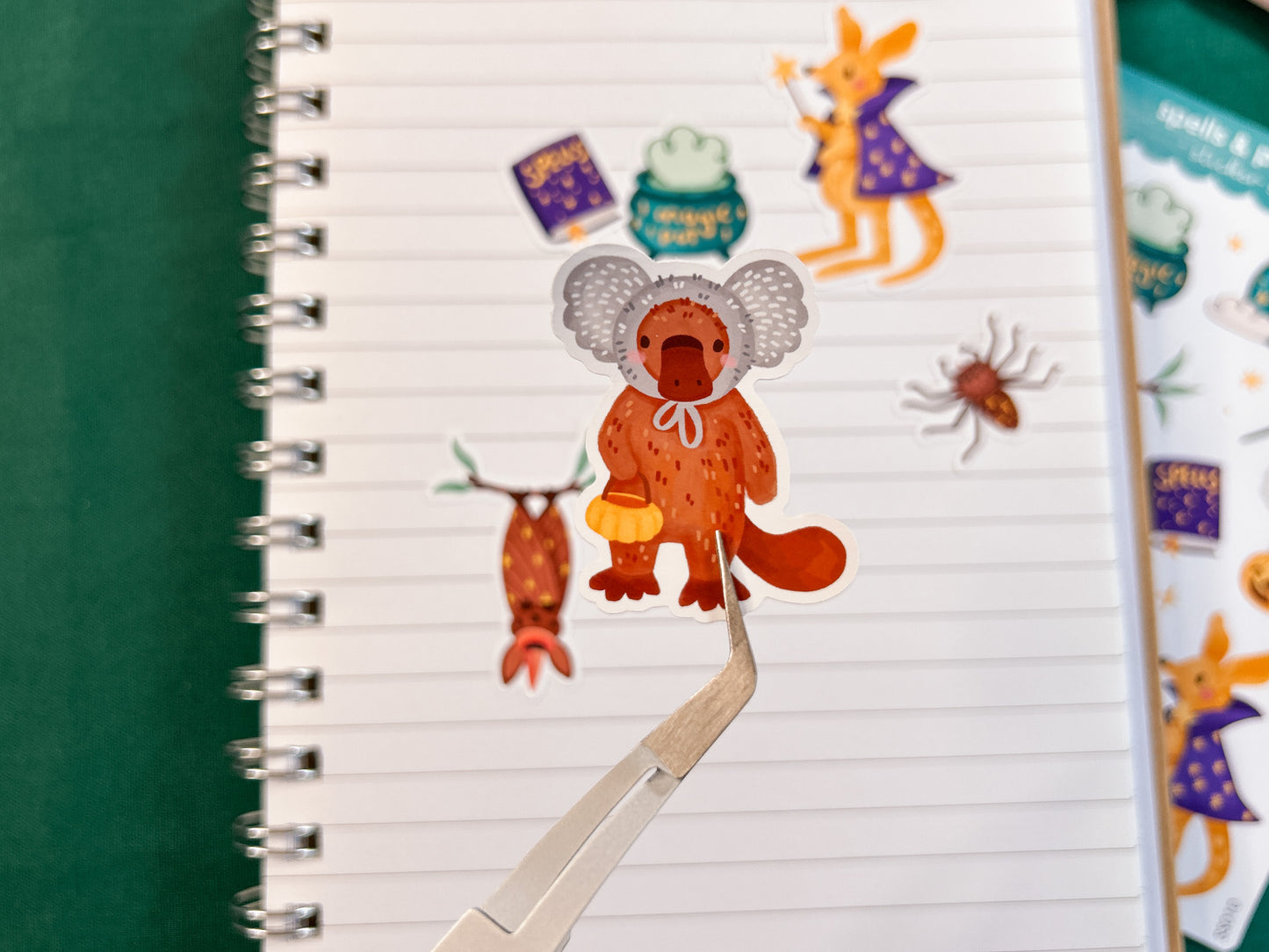 Spells & Pumpkins Sticker Sheet