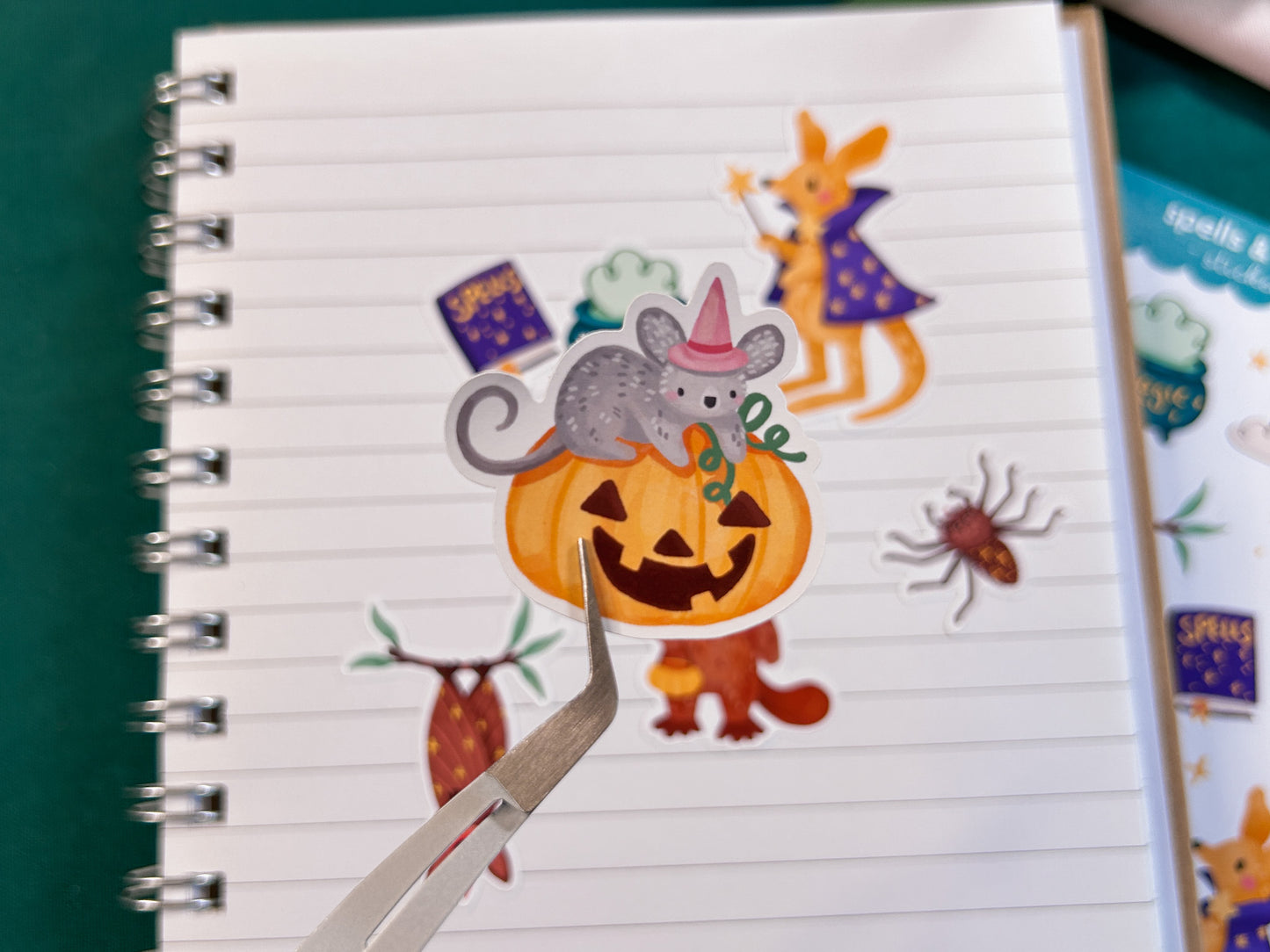Spells & Pumpkins Sticker Sheet