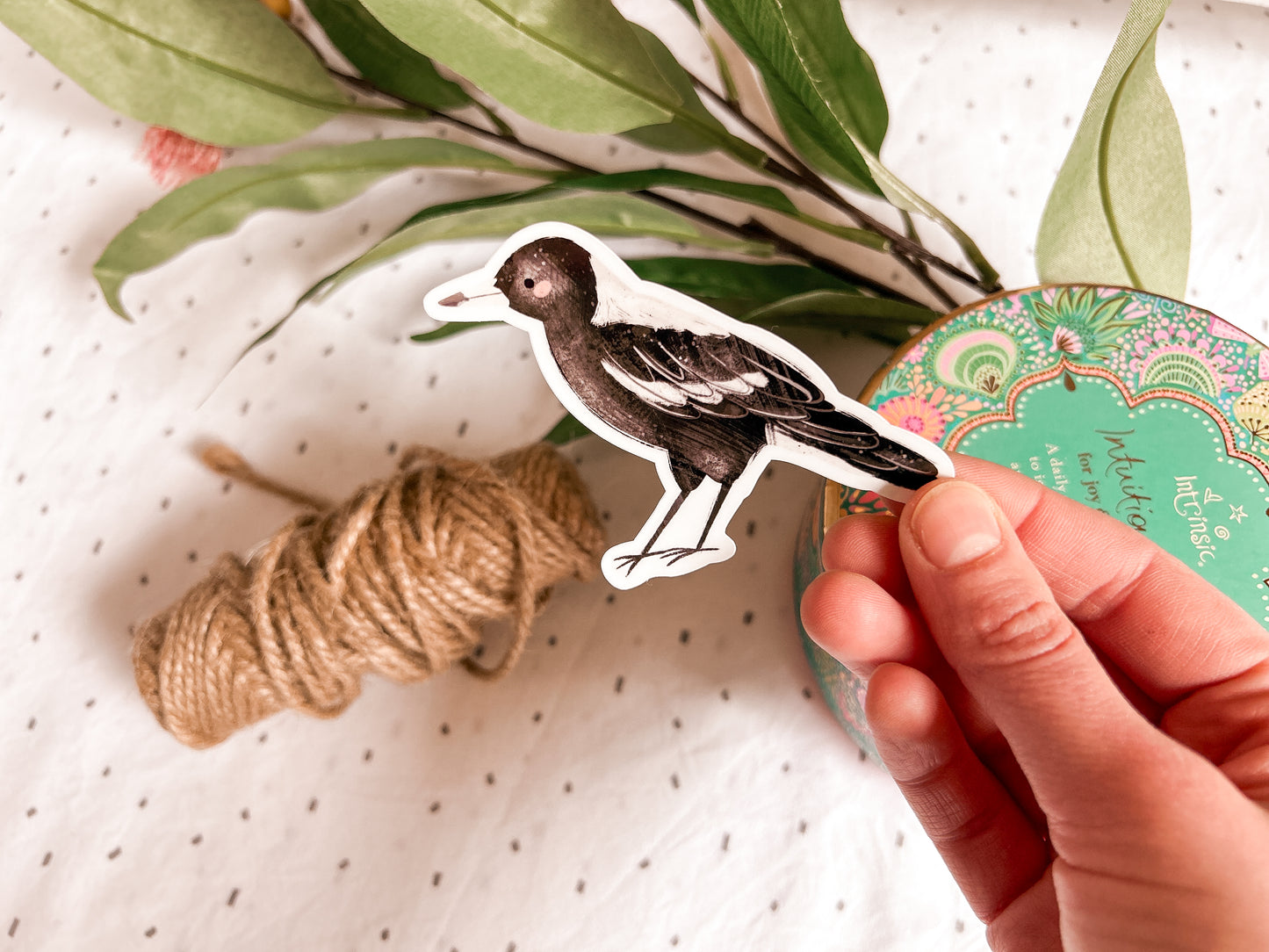 Australian Magpie Vinyl Sticker