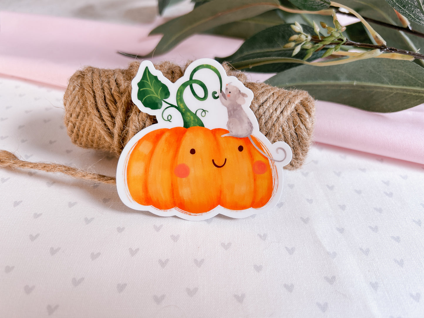 Sweet Pumpkin Vinyl Sticker