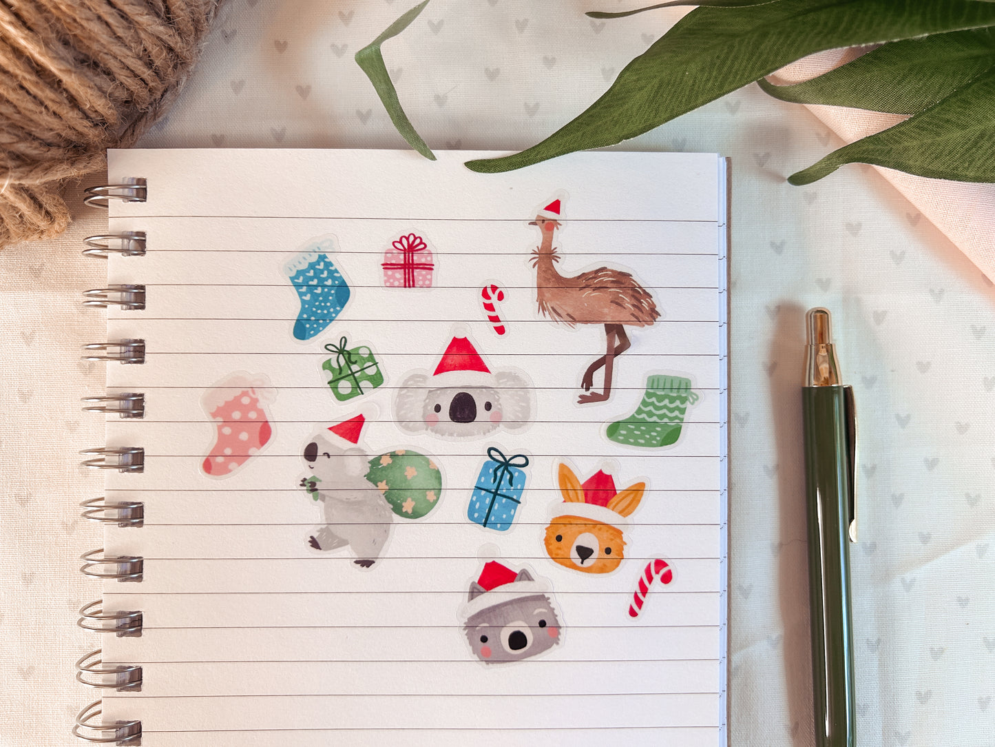 Aussie Christmas Cheer Sticker Sheet