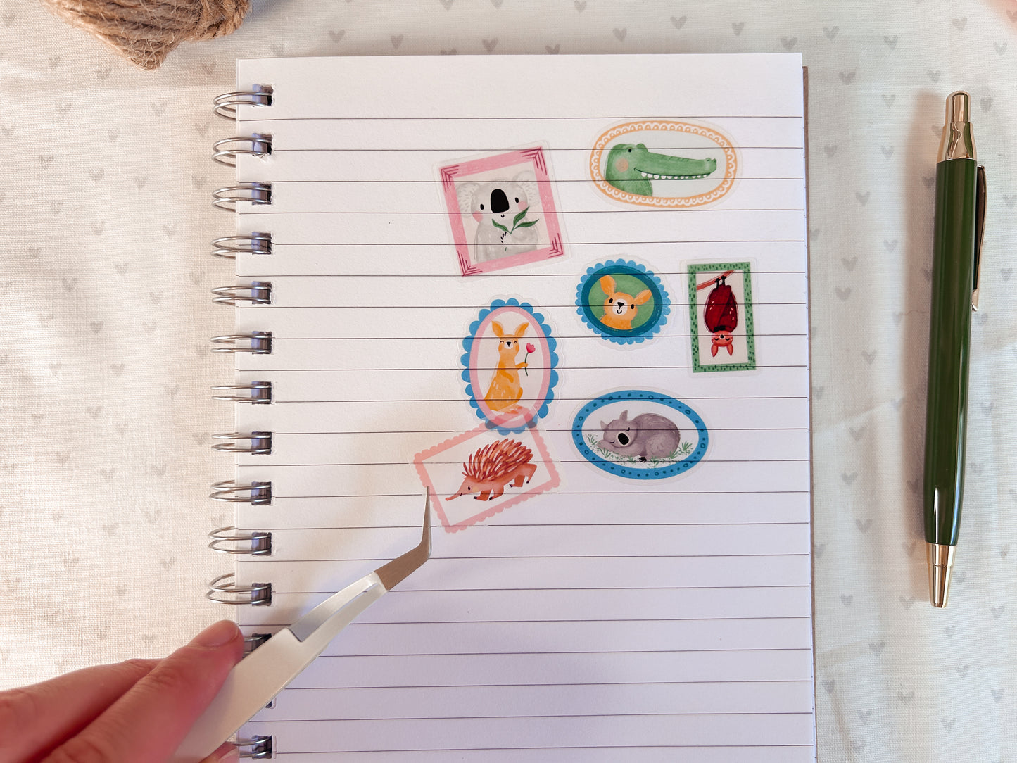 Aussie Portraits Sticker Sheet