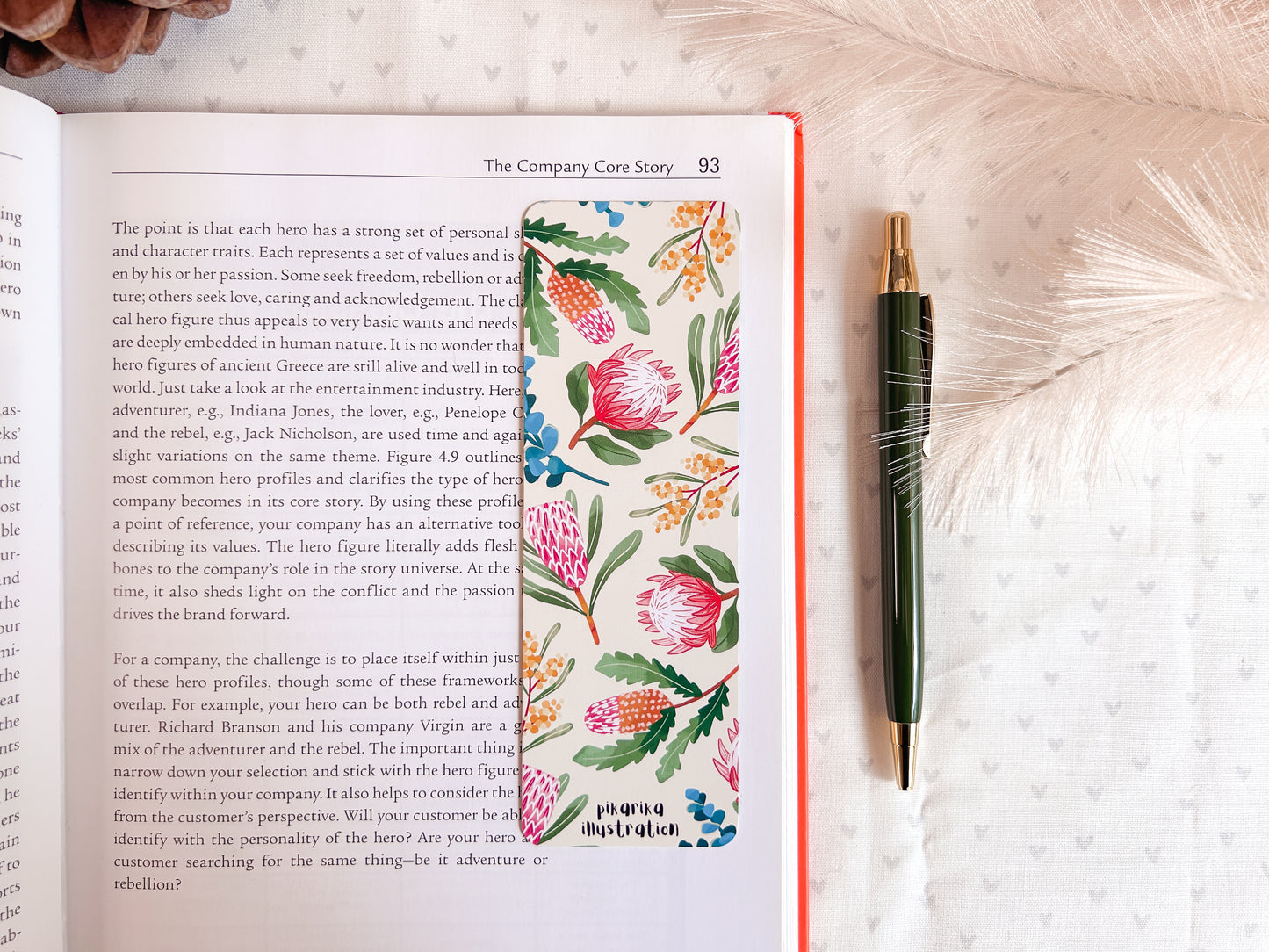 Bushland & Blooms Bookmark