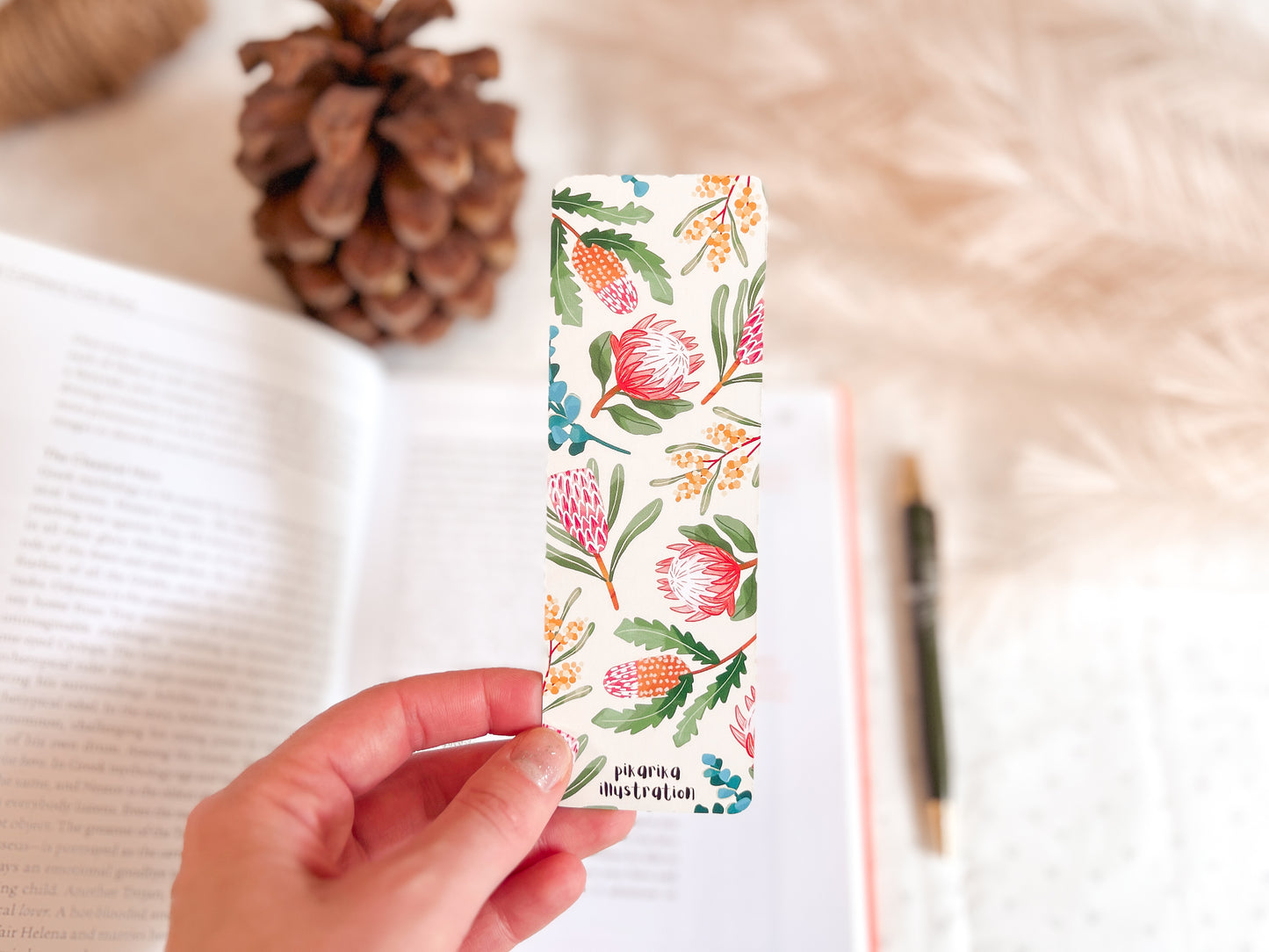 Bushland & Blooms Bookmark