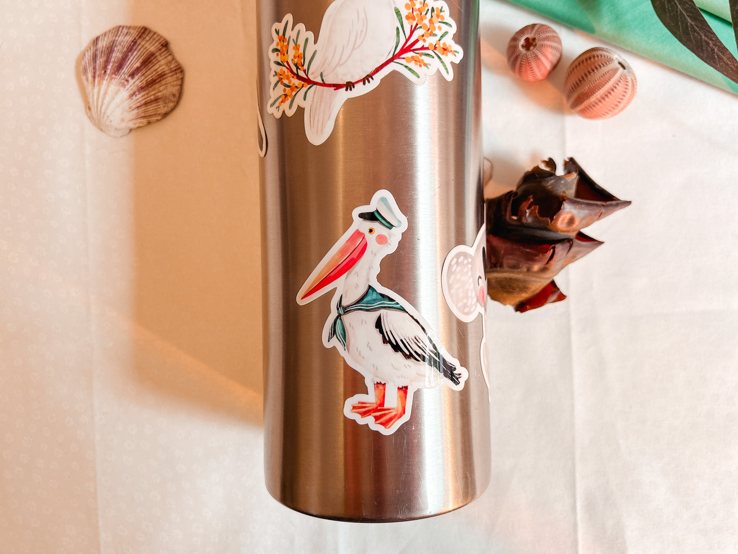 Sailor Pelican Vinyl Sticker