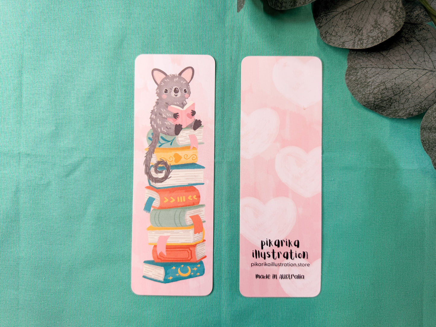 Bookish Possum Bookmark | Cute Australian Animal Bookmark
