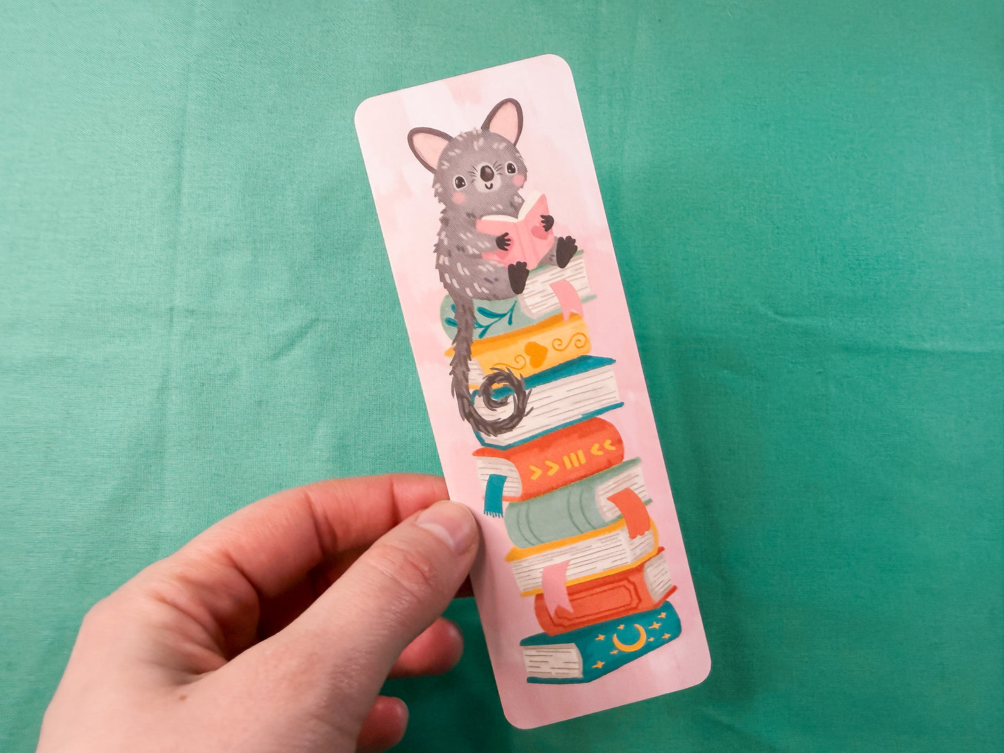 Bookish Possum Bookmark | Cute Australian Animal Bookmark