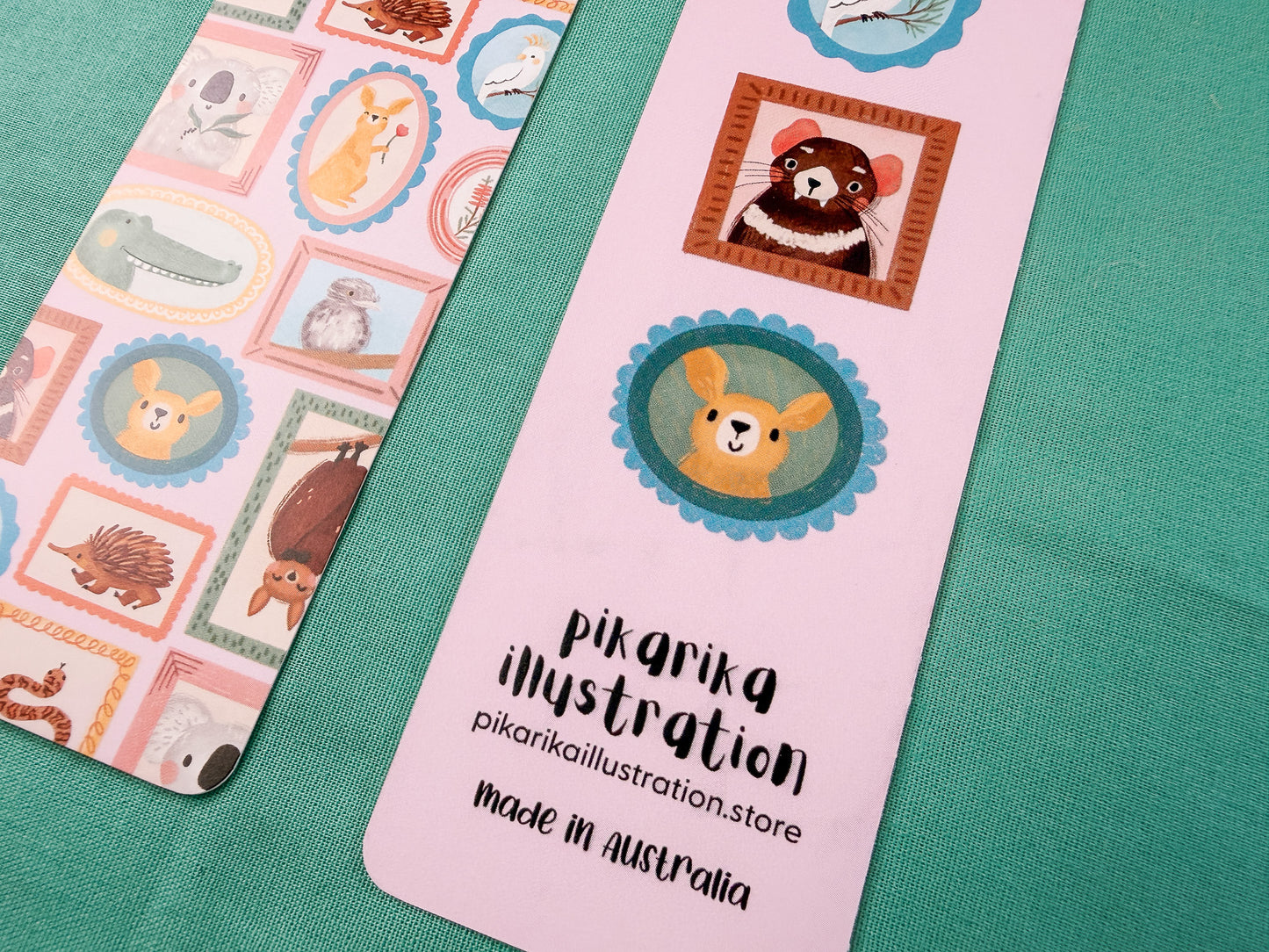 close up of australian animal bookmark