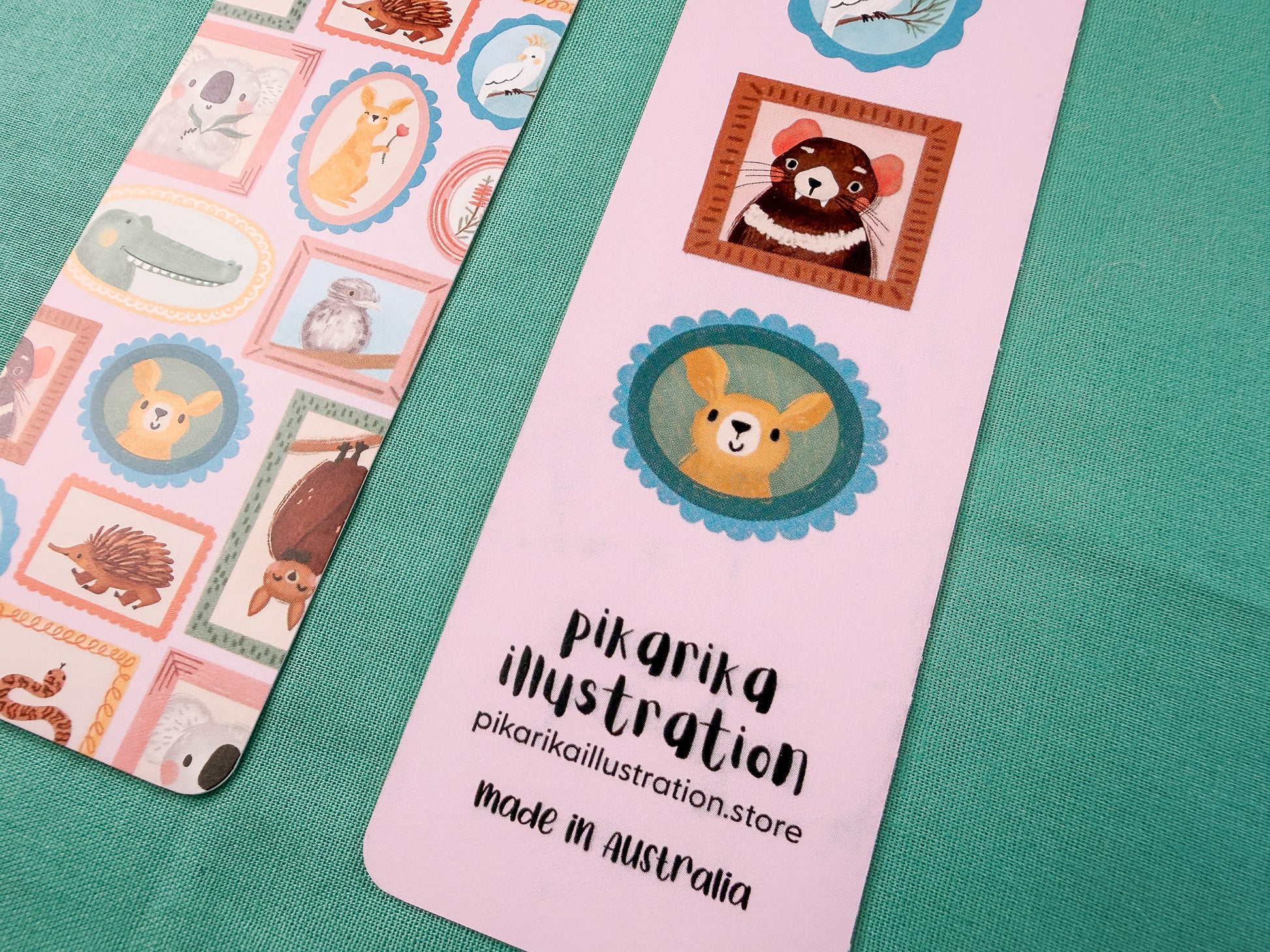close up of australian animal bookmark