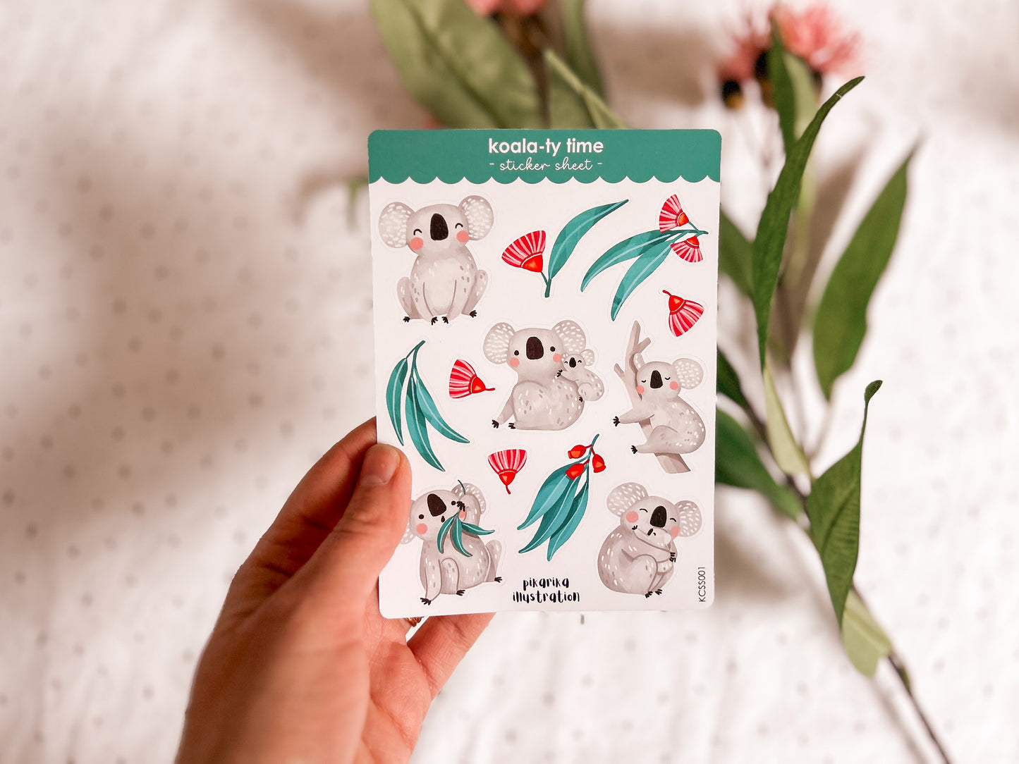 Koala-ty Time Sticker Sheet