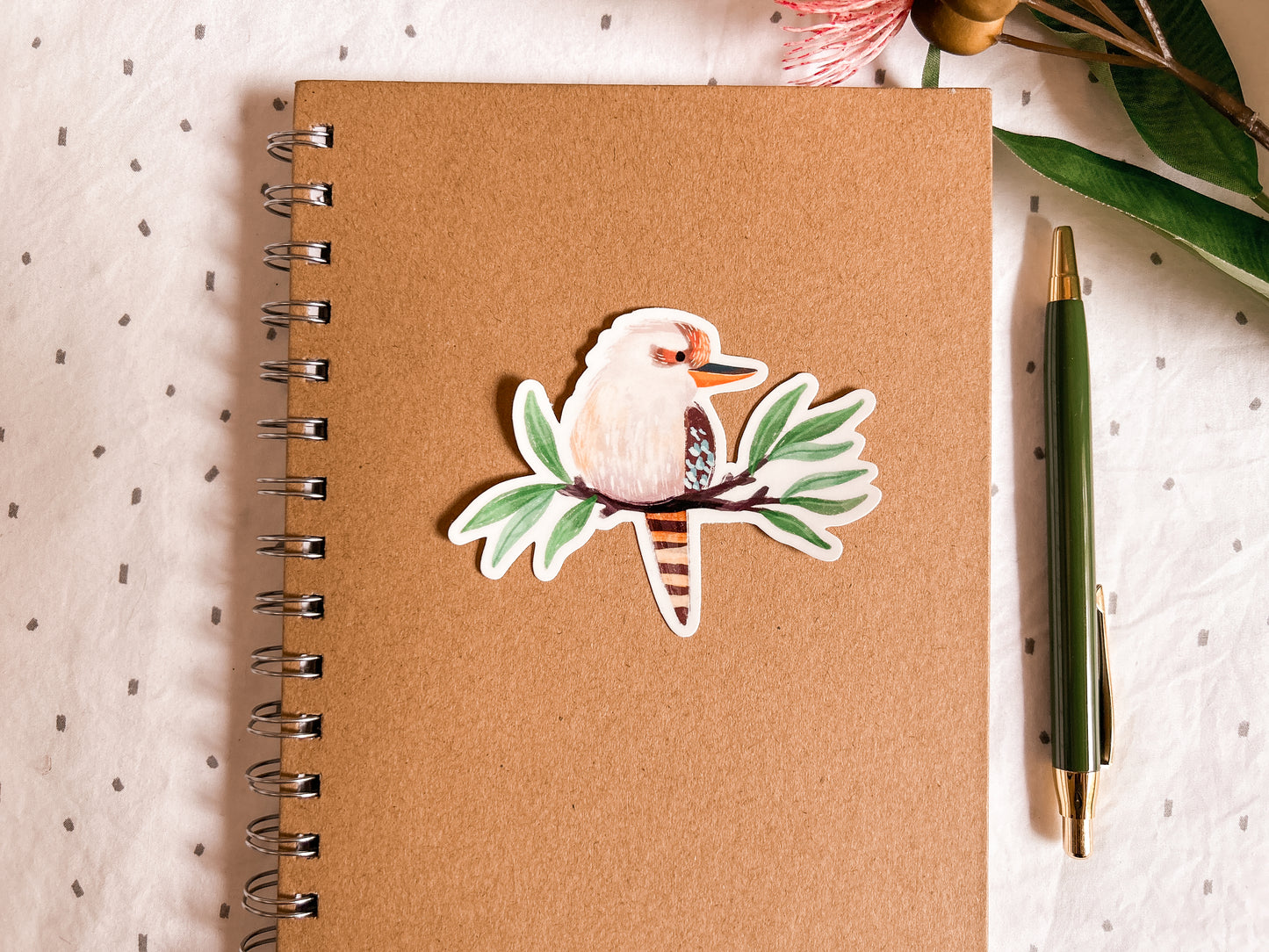 Kookaburra Vinyl Sticker