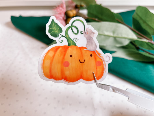 Sweet Pumpkin Vinyl Sticker