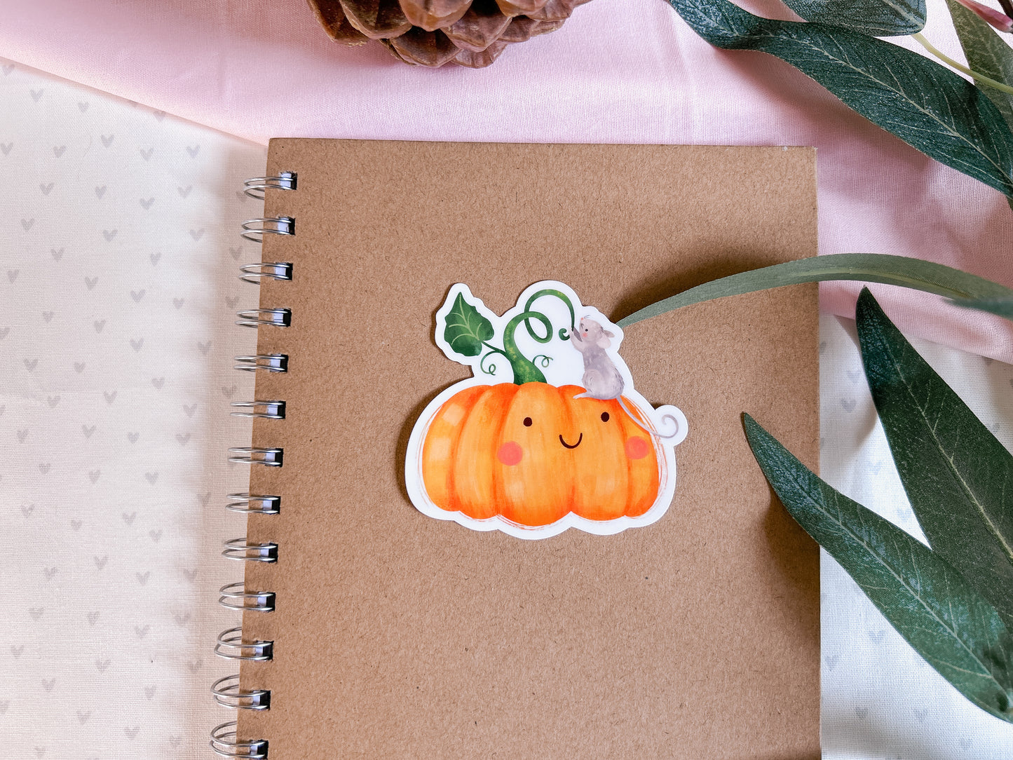 Sweet Pumpkin Vinyl Sticker