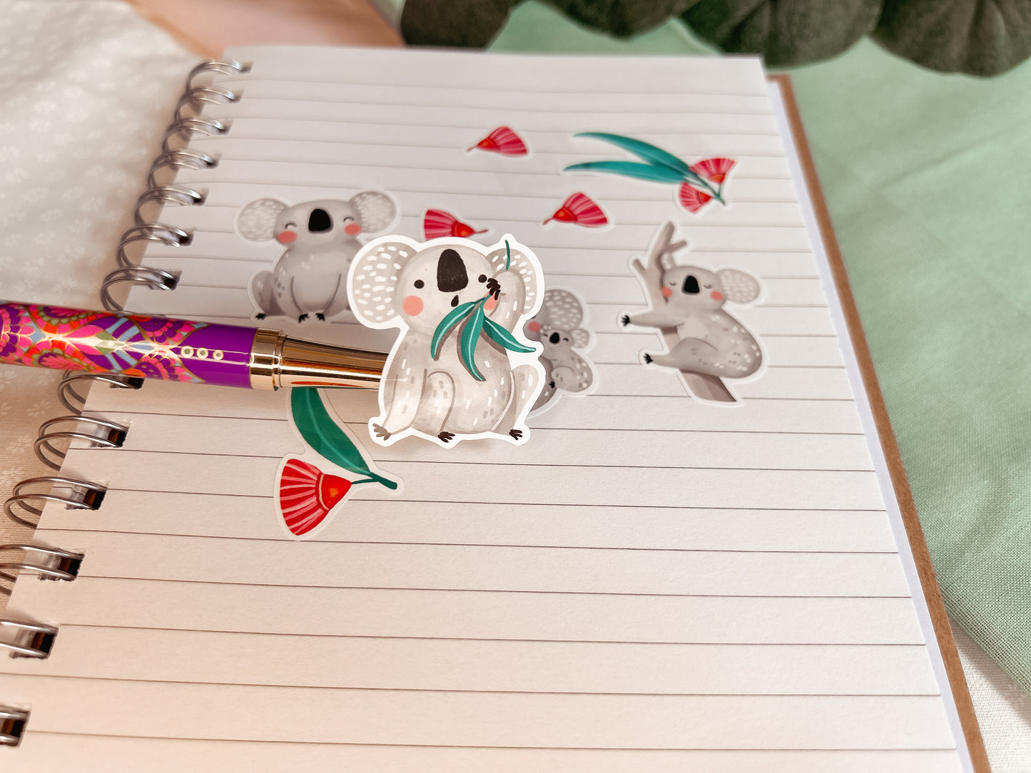 Koala-ty Time Sticker Sheet