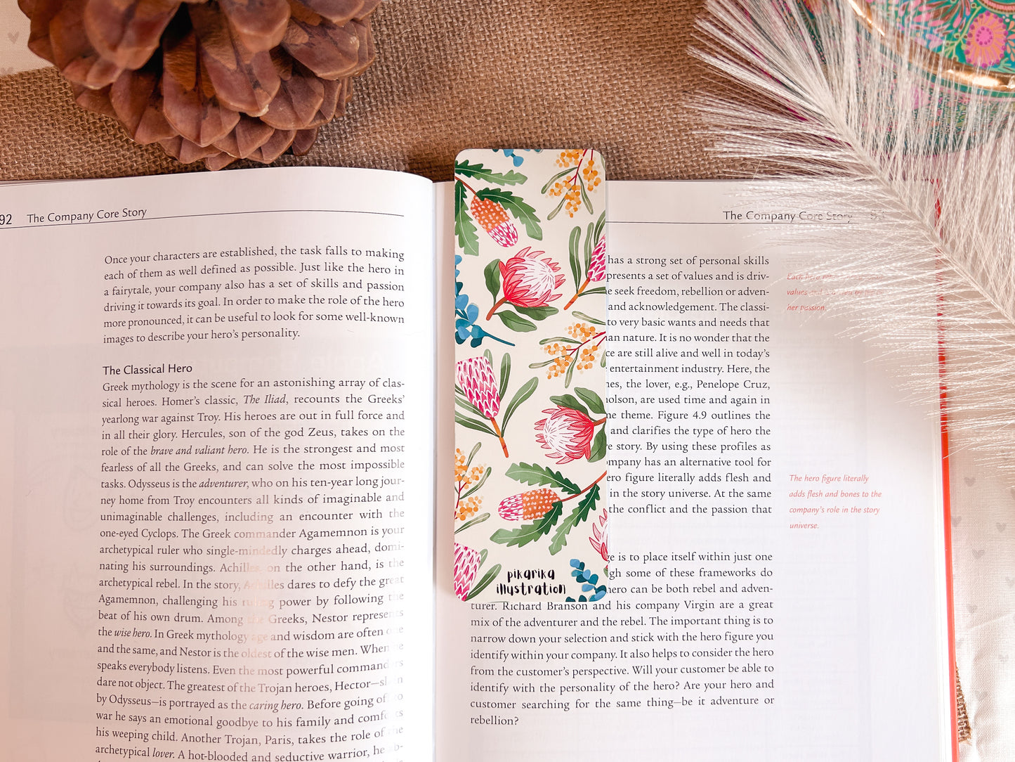 Bushland & Blooms Bookmark