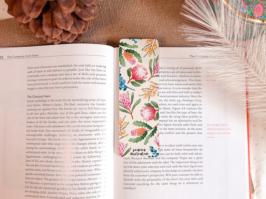 Bushland & Blooms Bookmark