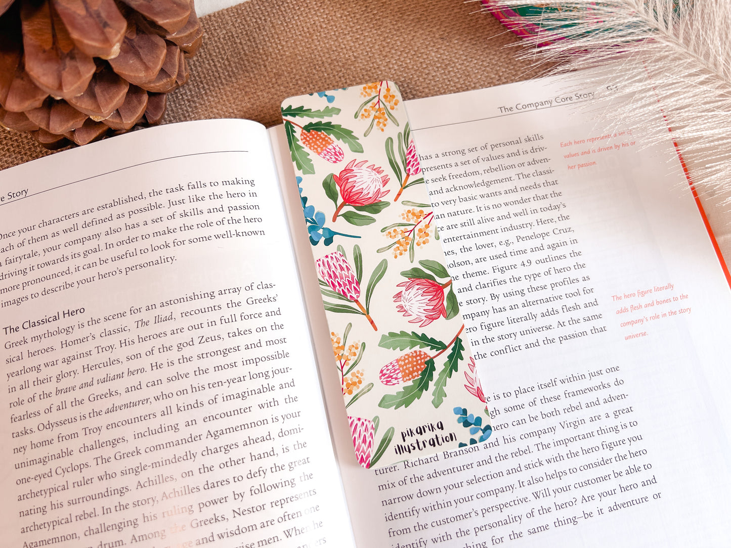 Bushland & Blooms Bookmark