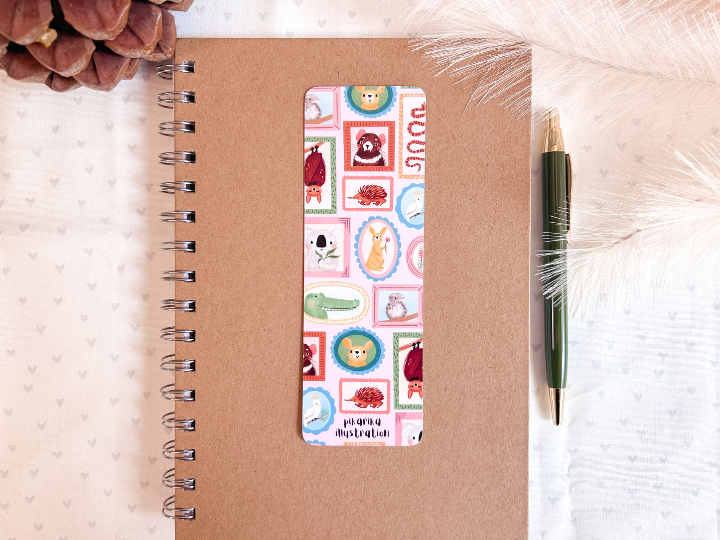 Aussie Portraits Bookmark