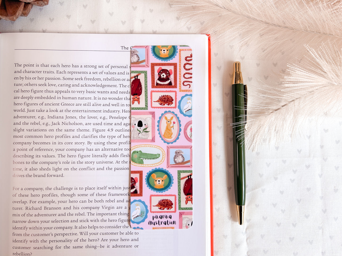 Aussie Portraits Bookmark